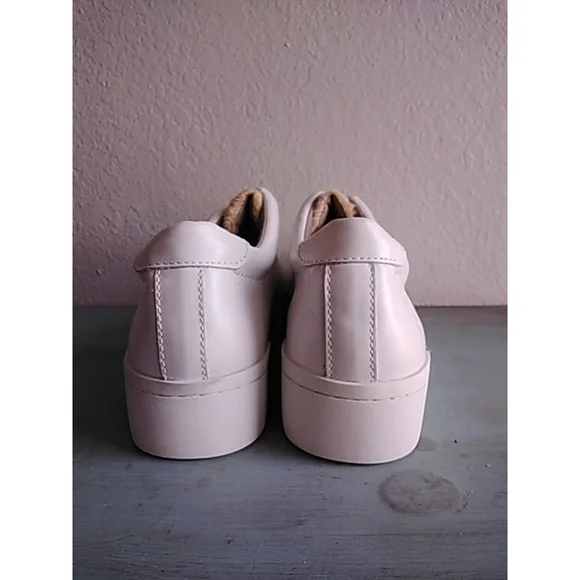 💕EUC💕 Free People x M4D3 Slip-Ons Sneakers White Calf Hair Sz.9.5 - Picture 6 of 11